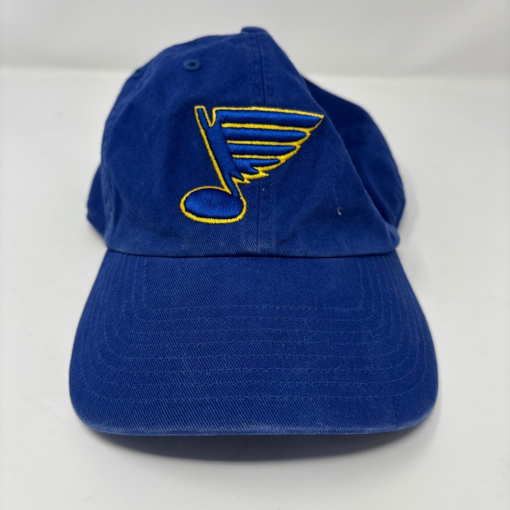 St. Louis Blues OTS Hat Mens OSFA Blue NHL Hockey Adjustable Cap